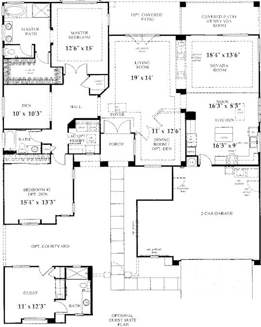 Sun City Anthem Floor Plans - Liberty